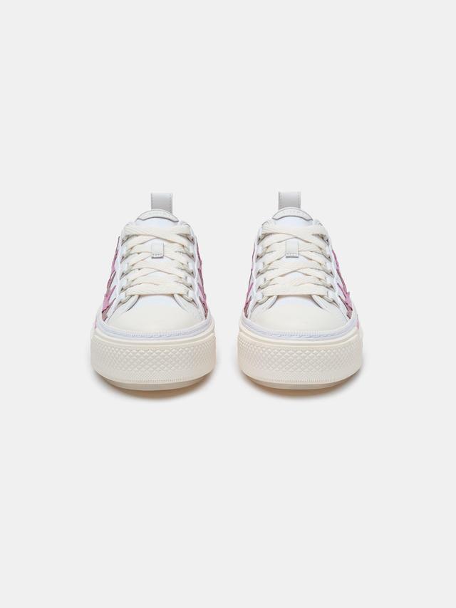 WOMEN- WOMEN'S STARS COURT LOW - WHITE/PINK Female Product Image