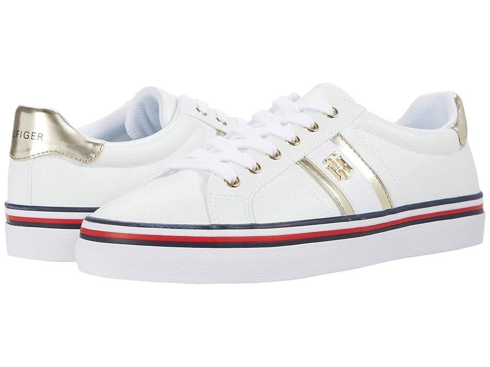 Tommy Hilfiger Women's Fentii Sneakers - White - Size 7.5  - female - Size: 7.5 Product Image