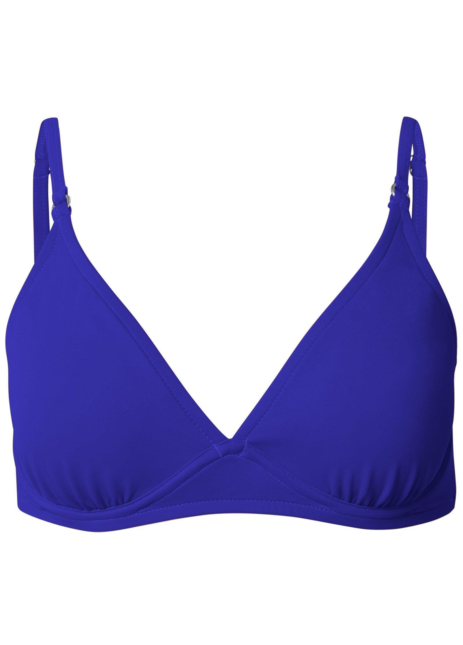 Underwire Swim Top - Cobalt Blue Product Image