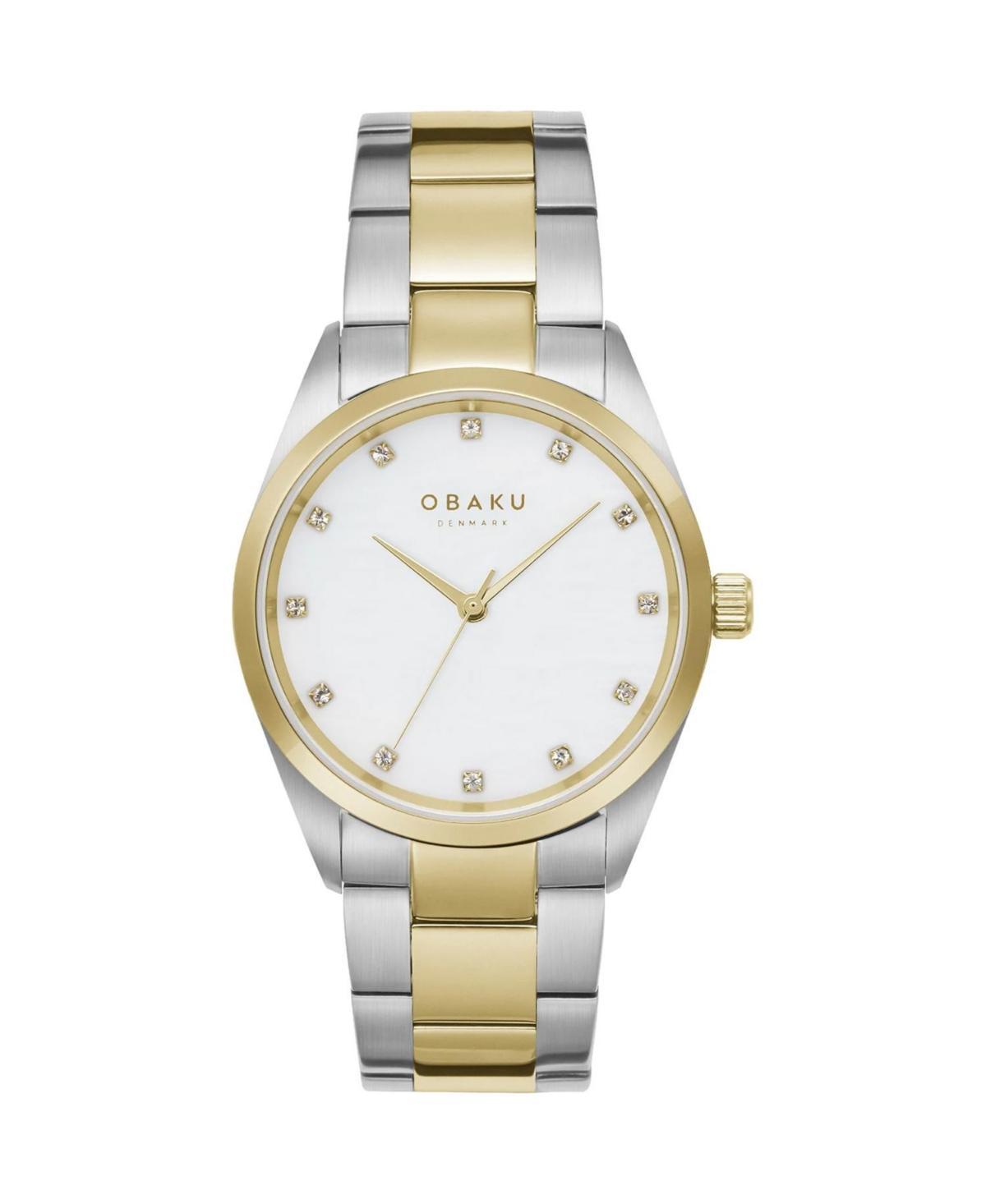 Obaku Womens Chili Butter White Dial Watch - V263LXFWSF - White Product Image