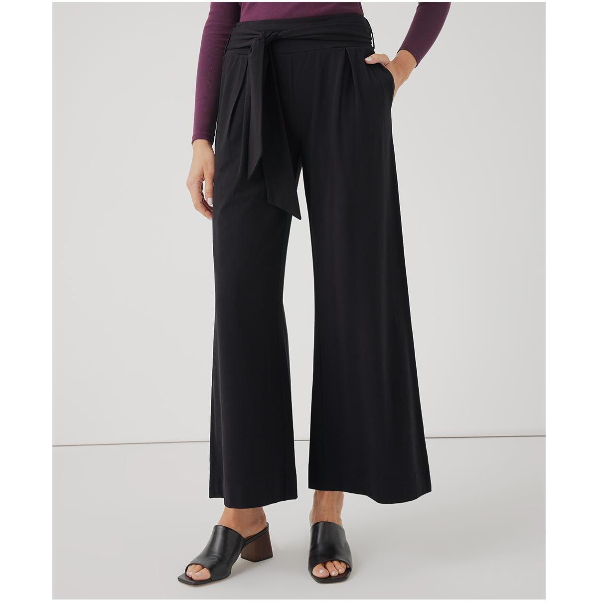 Luxe Jersey Volume Pant Made With Organic Cotton Product Image