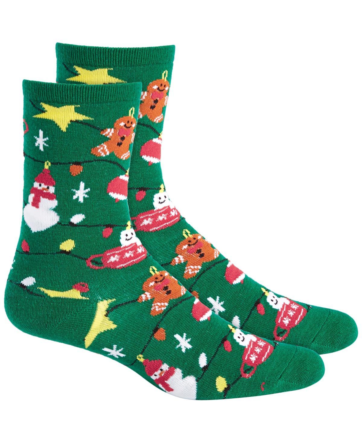 Holiday Lane Womens Holiday Crew Socks, Created for Macys Product Image