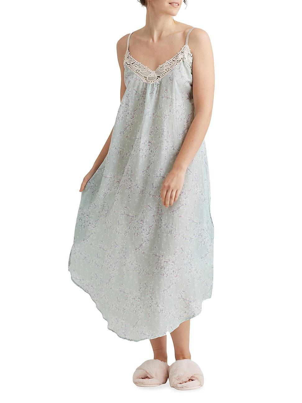 Womens Cheri Blossom Silk-Blend Nightie Product Image