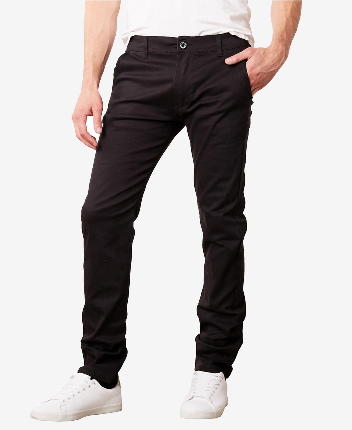 Galaxy By Harvic Mens Super Stretch Slim Fit Everyday Chino Pants Product Image