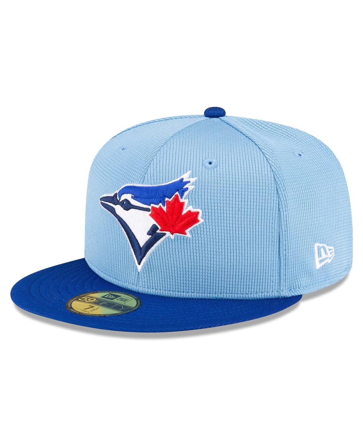 Mens New Era Light Blue Toronto Blue Jays 2024 Batting Practice 59FIFTY Fitted Hat Product Image