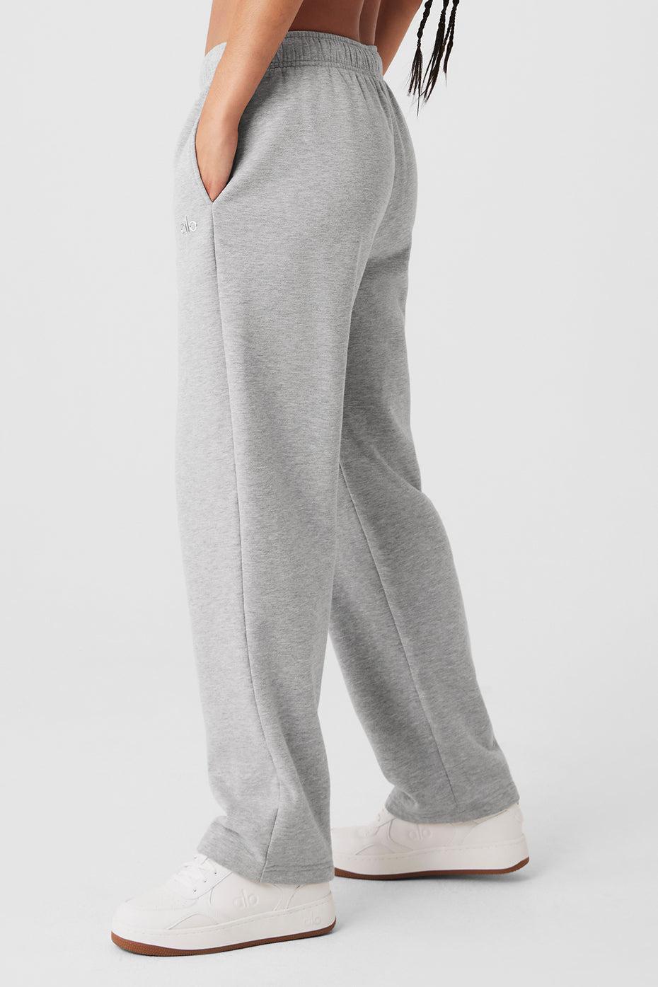 Accolade Straight Leg Sweatpant - Athletic Heather Grey Female Product Image