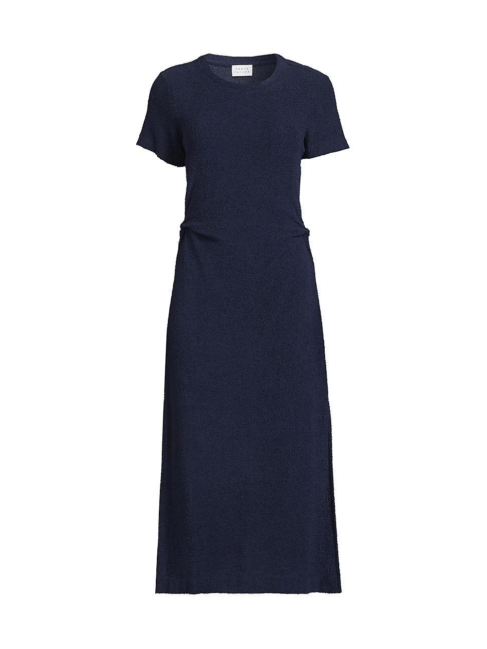 Womens Aurora Cotton Tucked Midi T-Shirt Dress Product Image