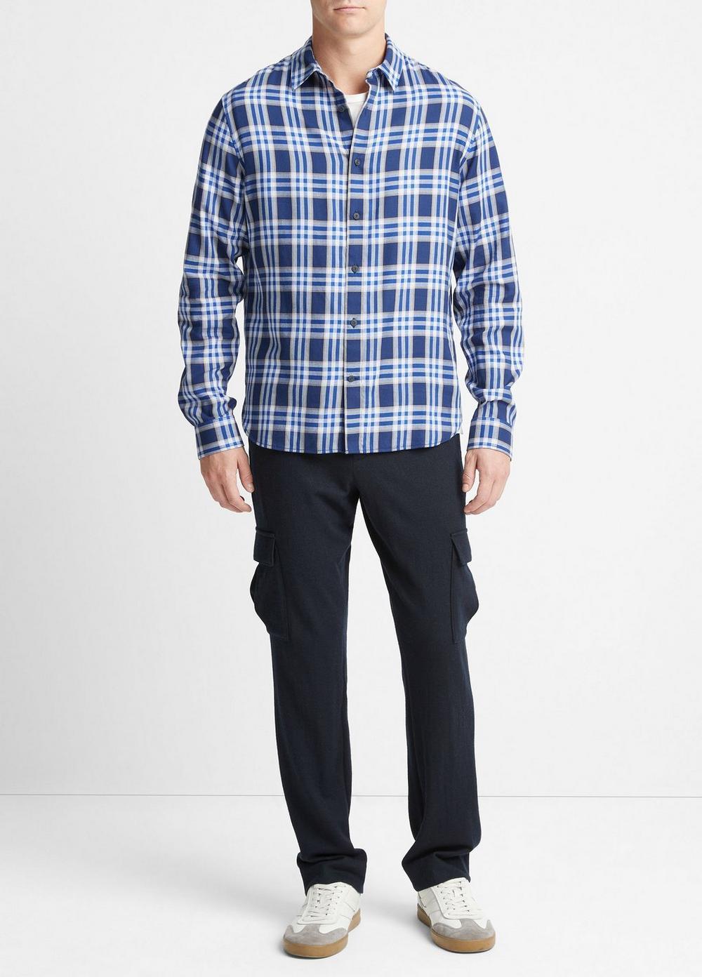 Venice Plaid Long-Sleeve Shirt Product Image