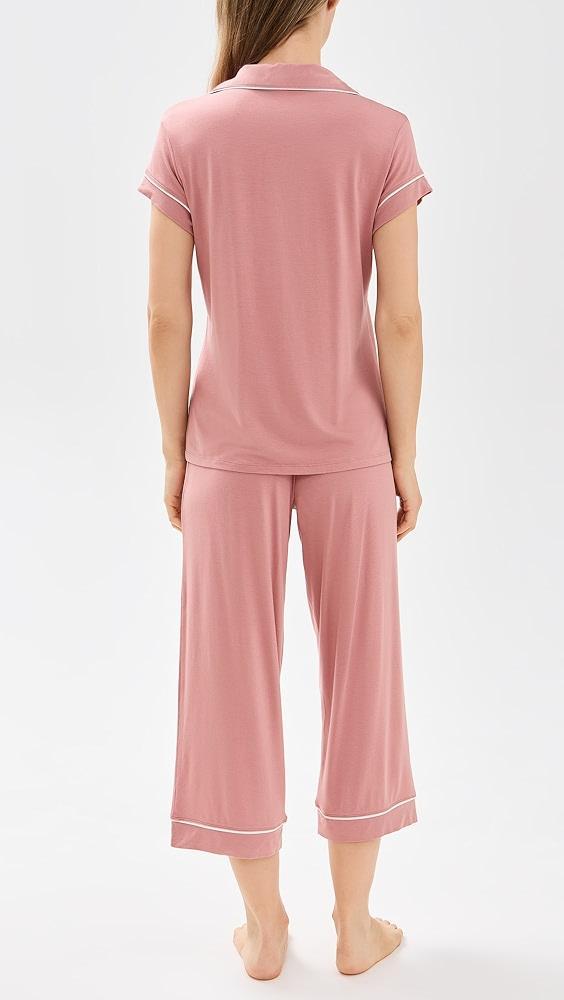 Eberjey Gisele - The Tencel Modal Crop PJ Set | Shopbop Product Image