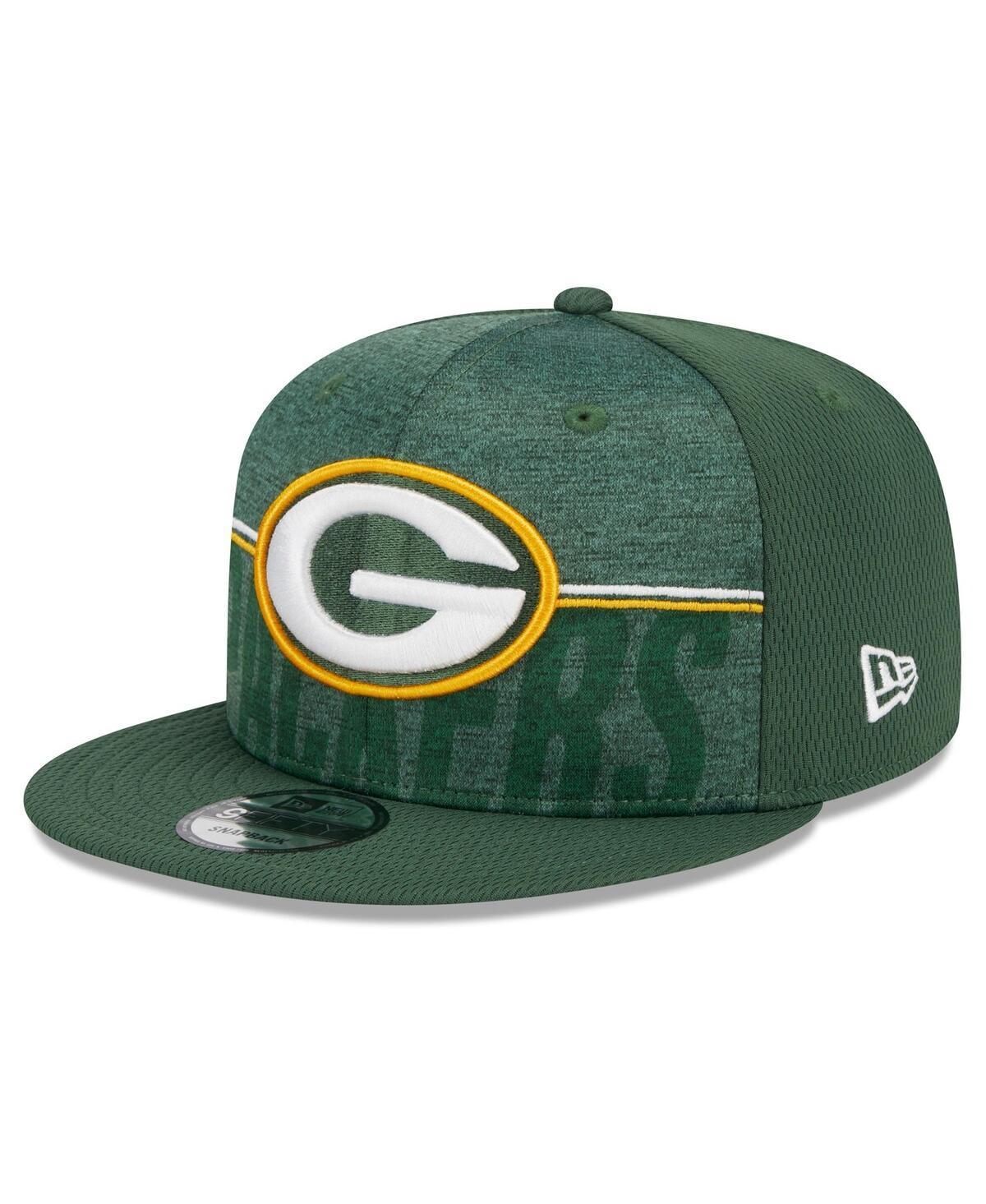 Mens New Era Green Green Bay Packers 2023 Nfl Training Camp 9FIFTY Snapback Hat Product Image