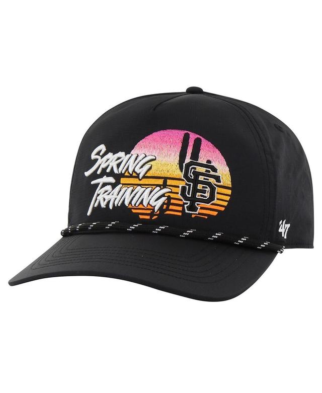 Mens 47 Brand Black San Francisco Giants Spring Training Surfside Adjustable Hat Product Image