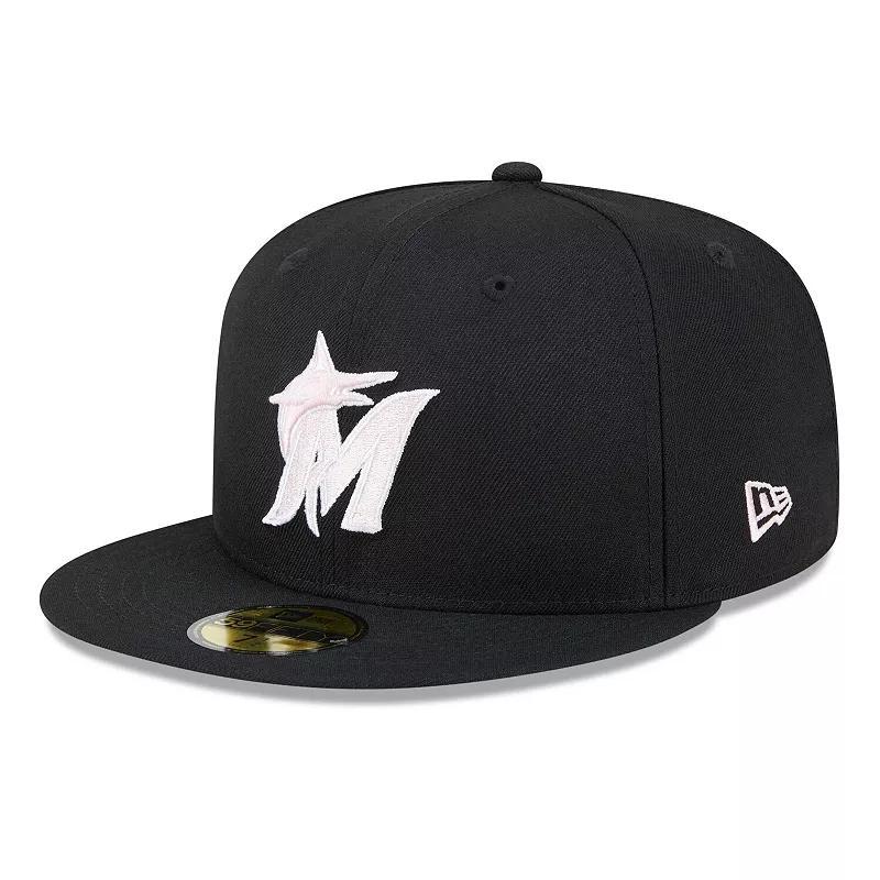 Mens New Era Miami Marlins 2024 Mothers Day On-Field 59FIFTY Fitted Hat Product Image