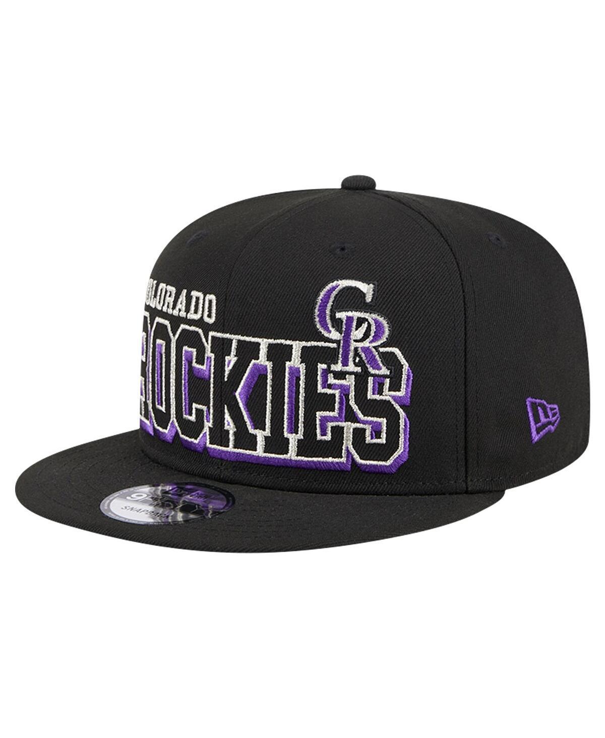 Mens New Era Colorado Rockies Game Day Bold 9FIFTY Snapback Hat Product Image