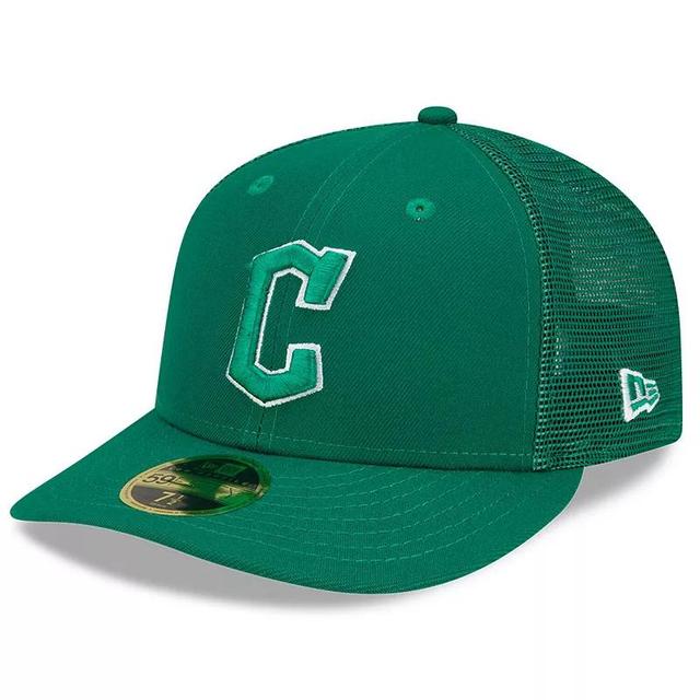 Mens New Era Green Cleveland Guardians 2022 St. Patricks Day On-Field Low Profile 59FIFTY Fitted Hat Product Image