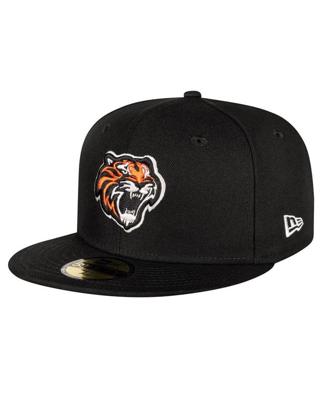 New Era Mens Black Tigres de Quintana Roo Mexico League On Field 59FIFTY Fitted Hat Product Image