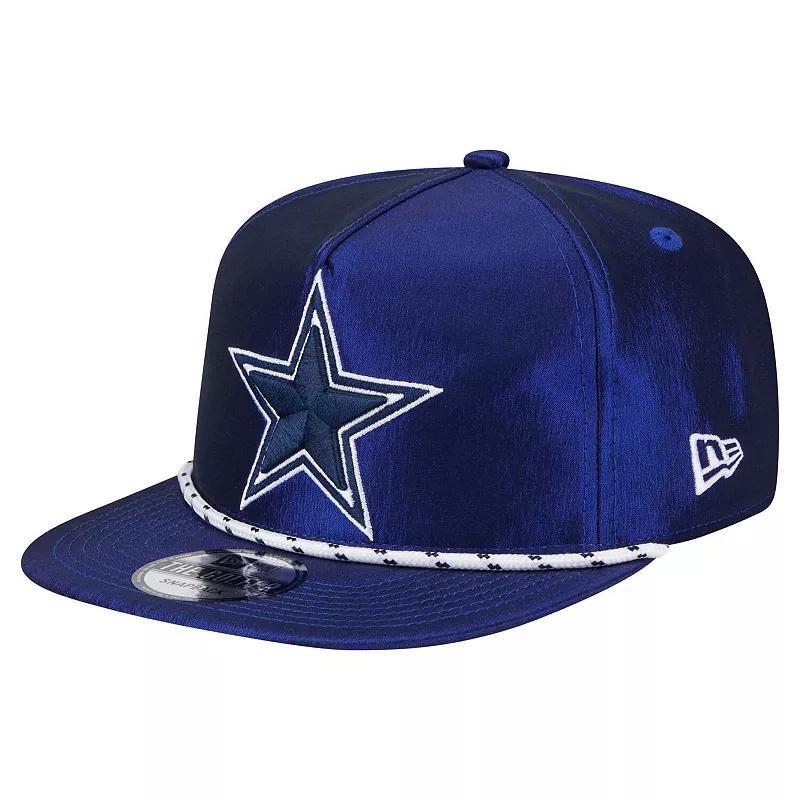 Mens New Era Dallas Cowboys Rope Golfer Snapback Hat, Blue Product Image