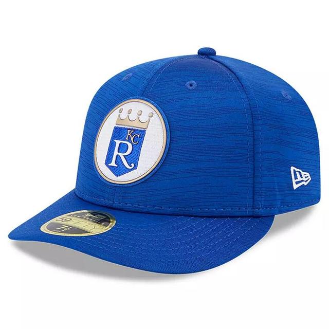 Mens New Era Royal Kansas City Royals 2023 Clubhouse Low Profile 59FIFTY Fitted Hat Product Image