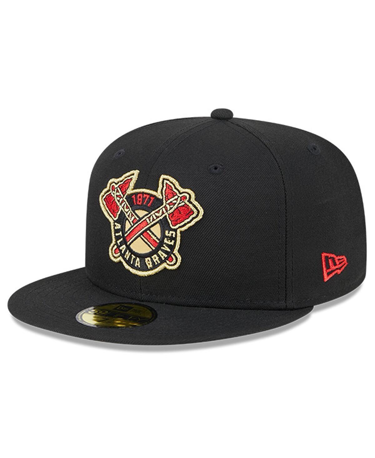 New Era Mens Atlanta Braves 59FIFTY Day Team Pop Fitted Hat Product Image