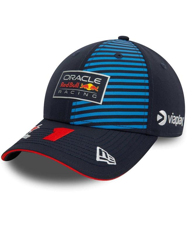 New Era Mens Max Verstappen Navy Red Bull Racing Driver 9FORTY Adjustable Hat Product Image