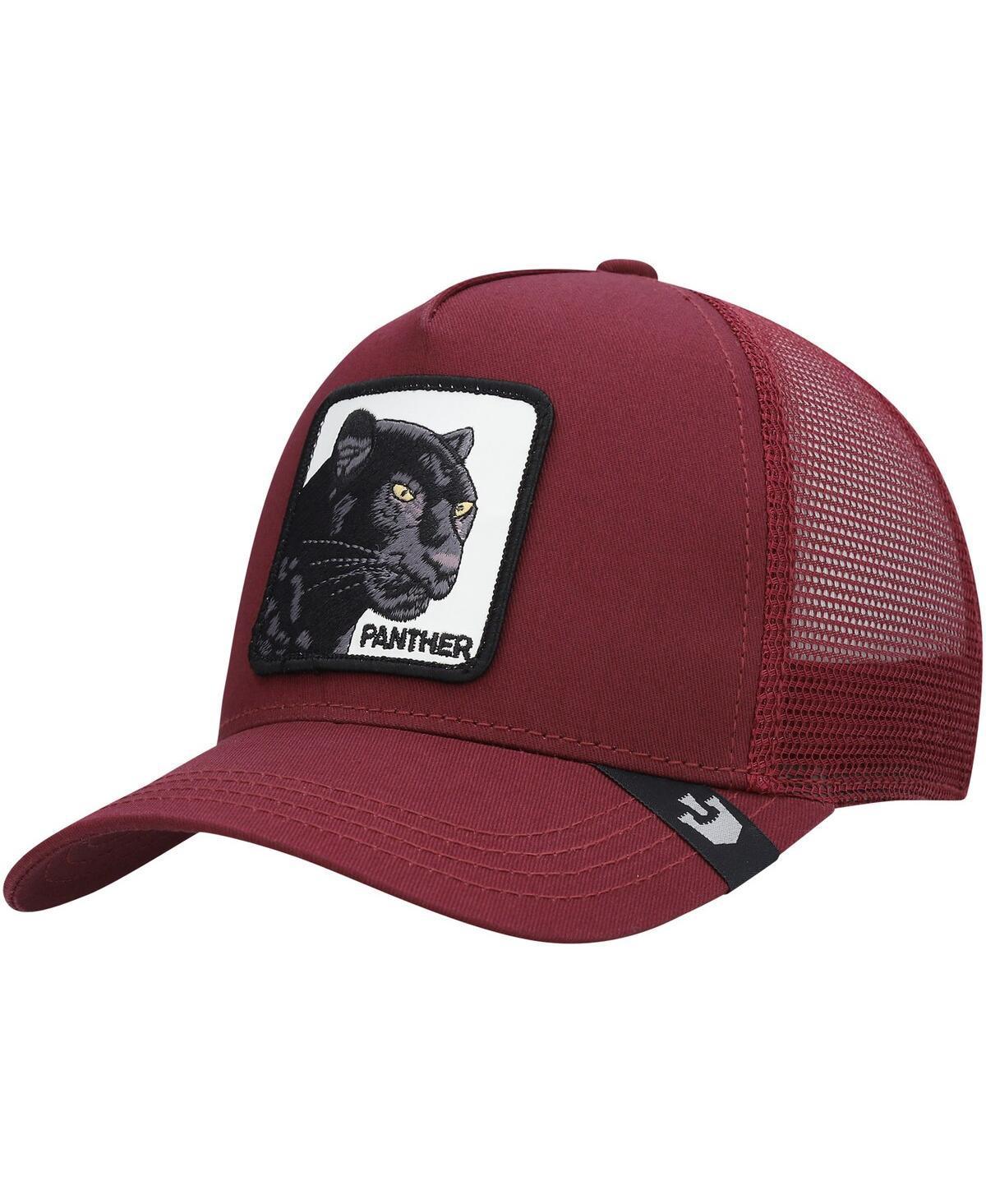 Mens Goorin Bros. Maroon The Panther Trucker Adjustable Hat Product Image