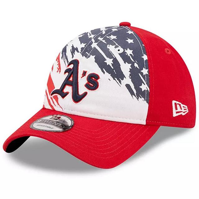 Mens New Era Oakland Athletics 2022 4th of July 9TWENTY Adjustable Hat Product Image