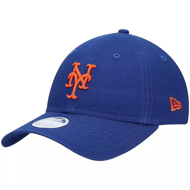 Womens New Era Royal New York Mets Team Logo Core Classic 9Twenty Adjustable Hat Product Image