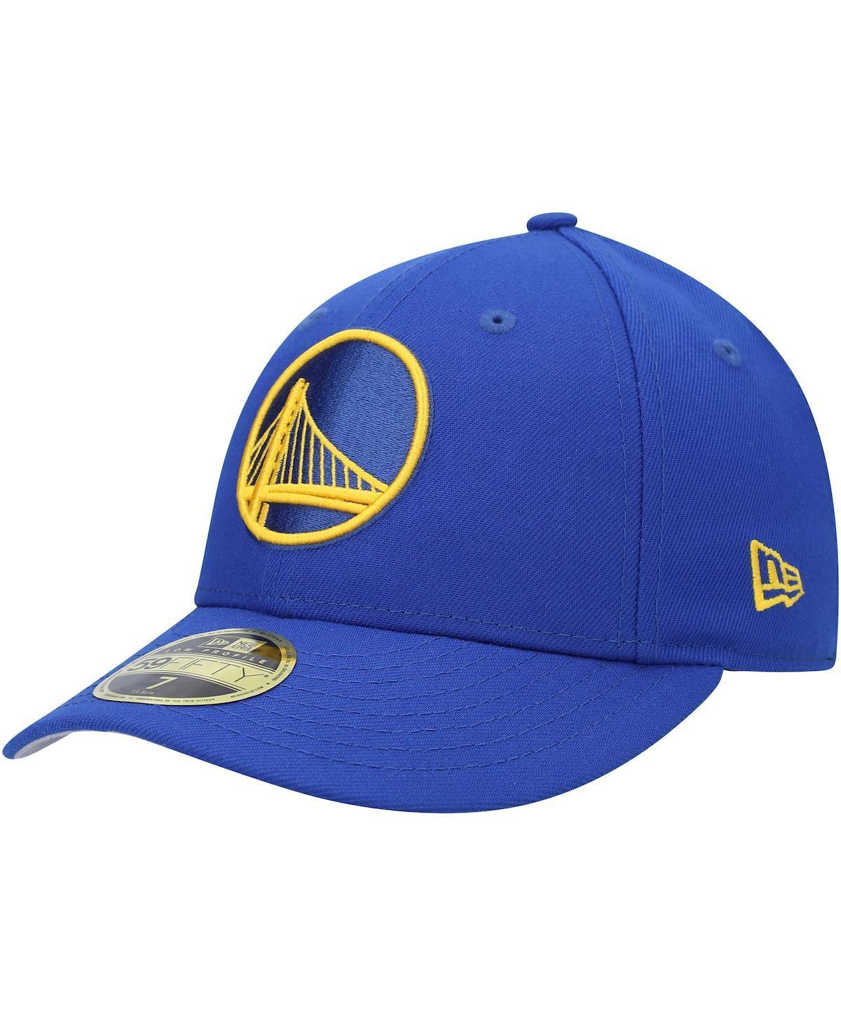 Mens New Era Royal Golden State Warriors Team Low Profile 59FIFTY Fitted Hat Product Image