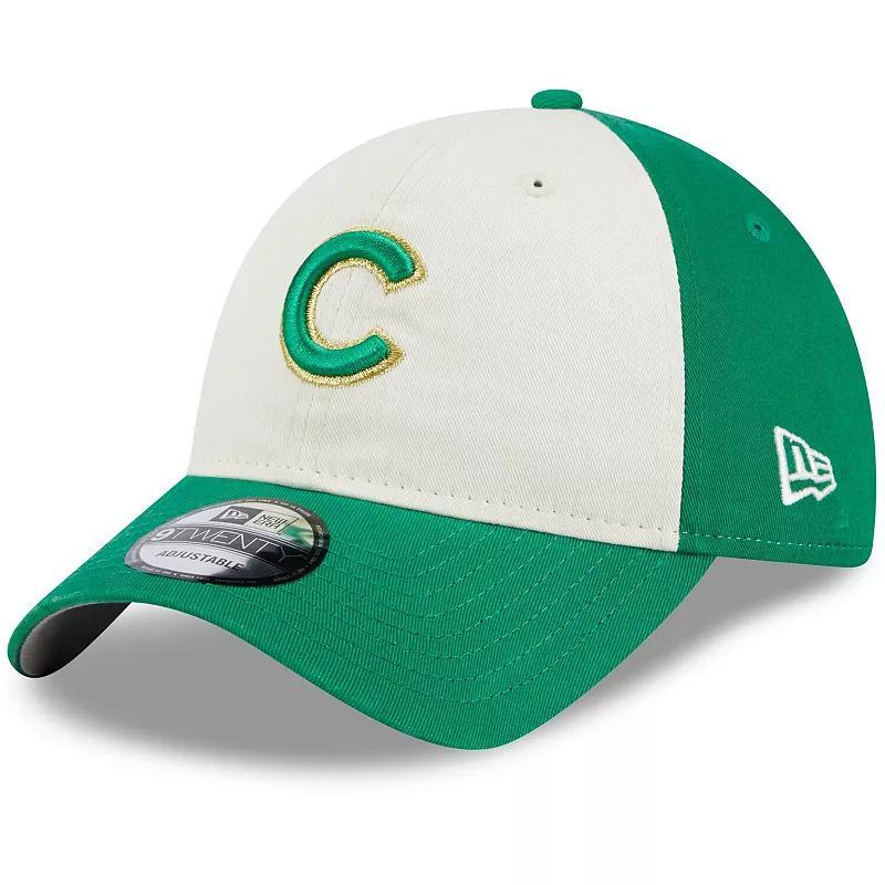 Mens New Era /Green Chicago Cubs 2024 St. Patricks Day 9TWENTY Adjustable Hat Product Image