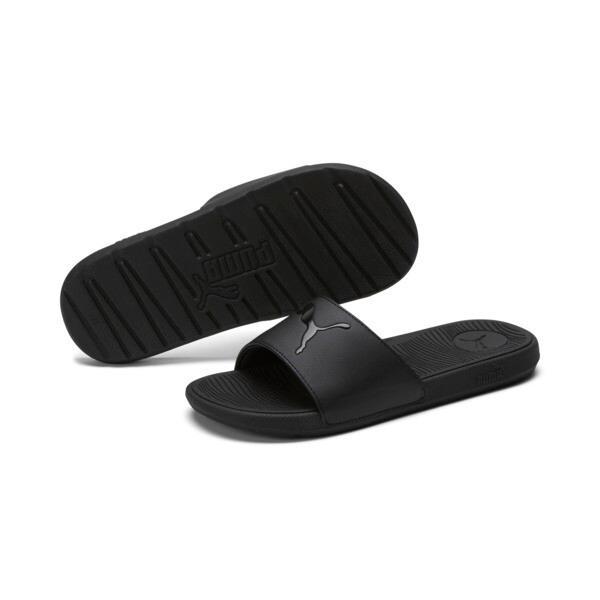 PUMA Cool Cat 2.0 Sport Women's Slides in Black Product Image