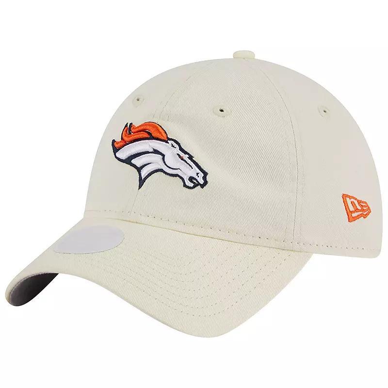 Womens New Era Cream Denver Broncos Core Classic 2.0 Adjustable Hat Product Image