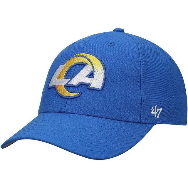 Mens 47 Royal Los Angeles Rams Team MVP Adjustable Hat, Blue Product Image