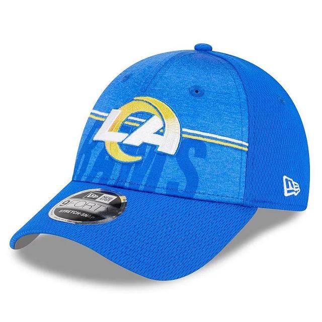 Mens New Era Royal Los Angeles Rams 2023 NFL Training Camp 9FORTY Adjustable Hat Product Image