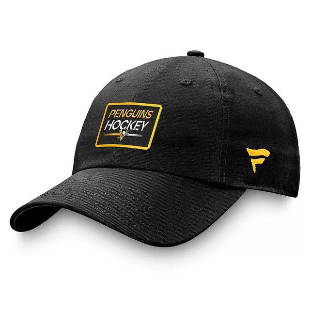 Mens Fanatics Branded Pittsburgh Penguins Authentic Pro Prime Adjustable Hat Product Image