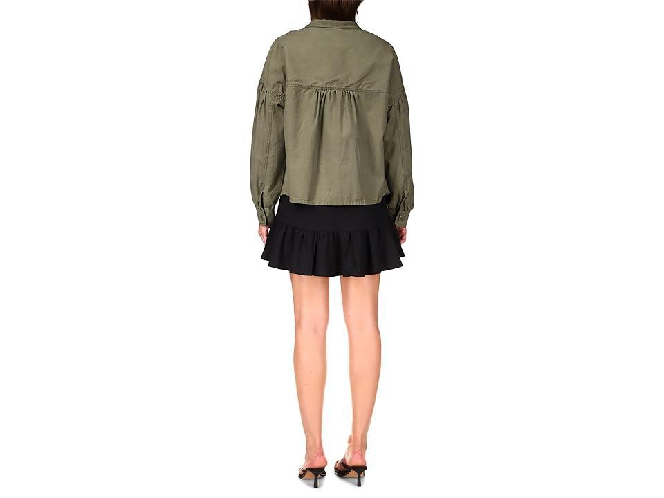 Sanctuary Keystone Slub Twill Shirt Jacket (Trail ) Women's Clothing Product Image