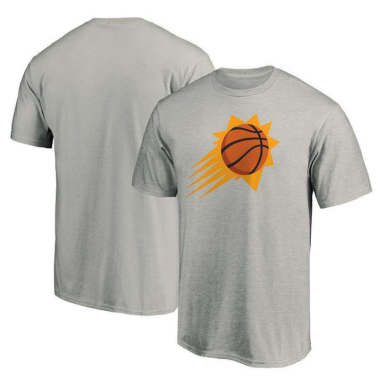 Mens Fanatics Branded Charcoal Phoenix Suns Primary Team Logo T-Shirt Product Image