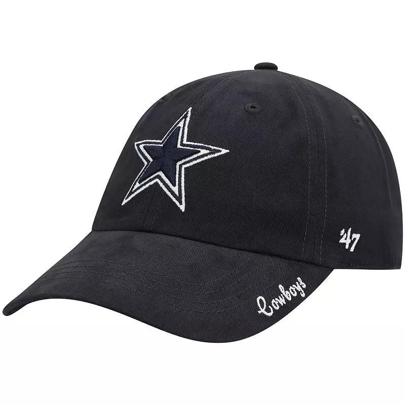 Womens 47 Navy Dallas Cowboys Miata Clean Up Adjustable Hat, COW Blue Product Image