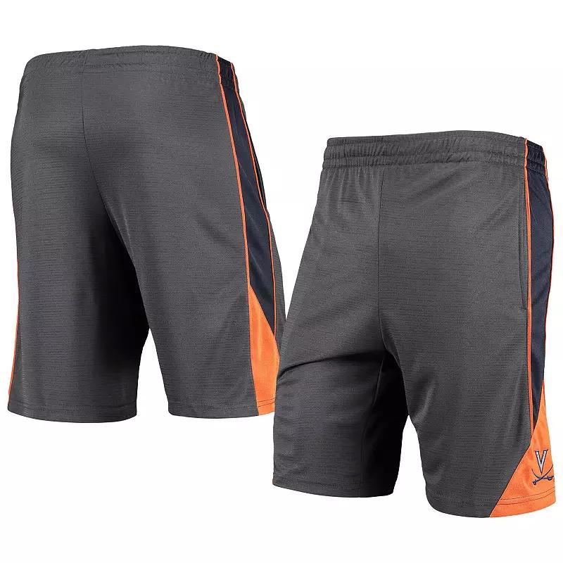 Mens Colosseum Charcoal Virginia Cavaliers Team Turnover Shorts Product Image