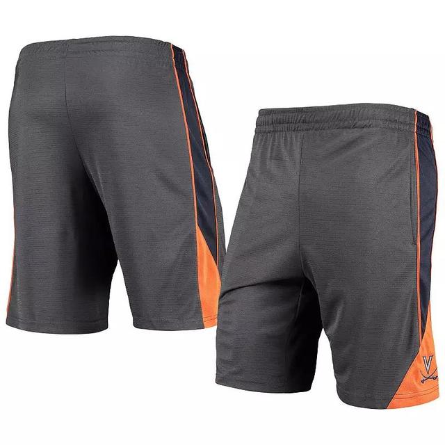 Mens Charcoal Virginia Cavaliers Team Turnover Shorts Product Image