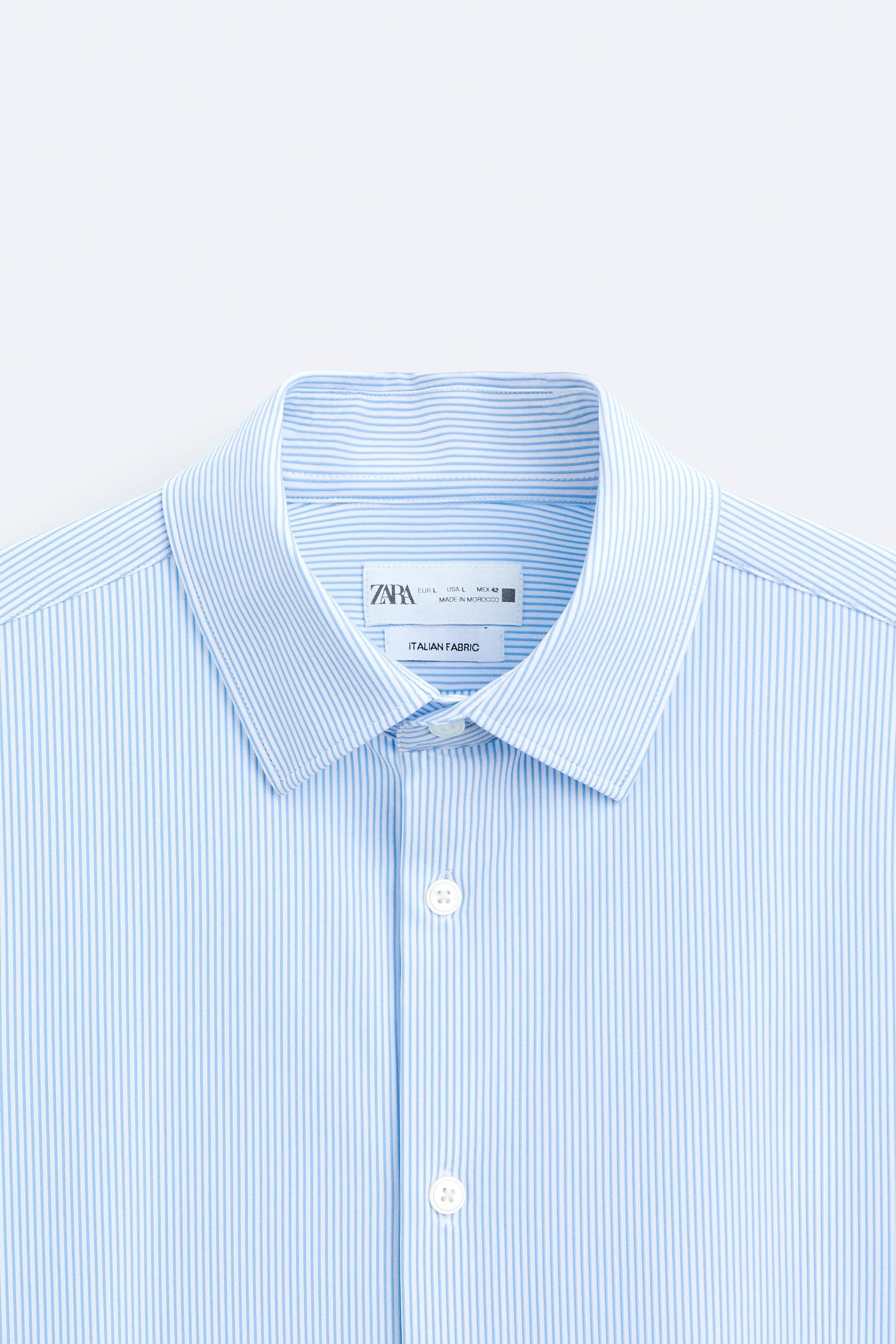 STRIPED STRETCH SHIRT Product Image