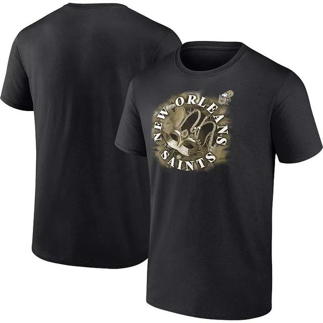 Mens Fanatics Branded Black New Orleans Saints Big & Tall Sporting Chance T-Shirt Product Image