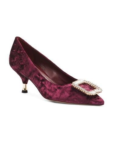 Velvet Gail Kitten Heels For Women Product Image