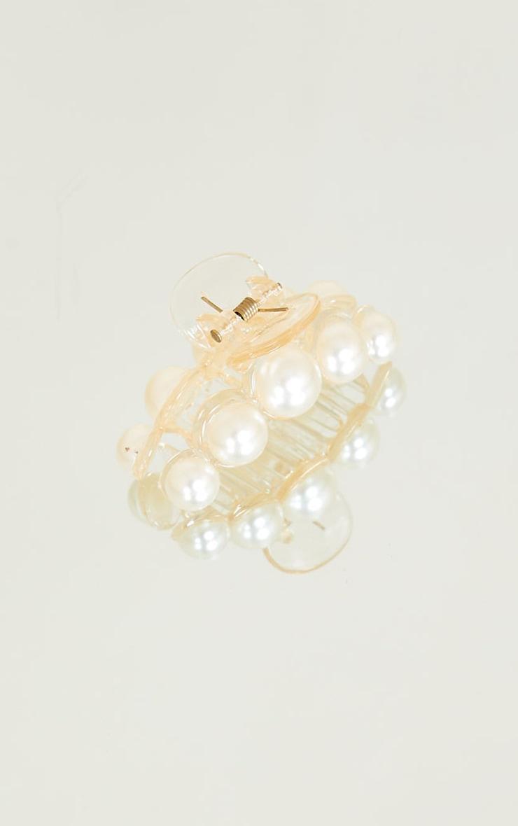 Clear Pearl Hair Claw Product Image