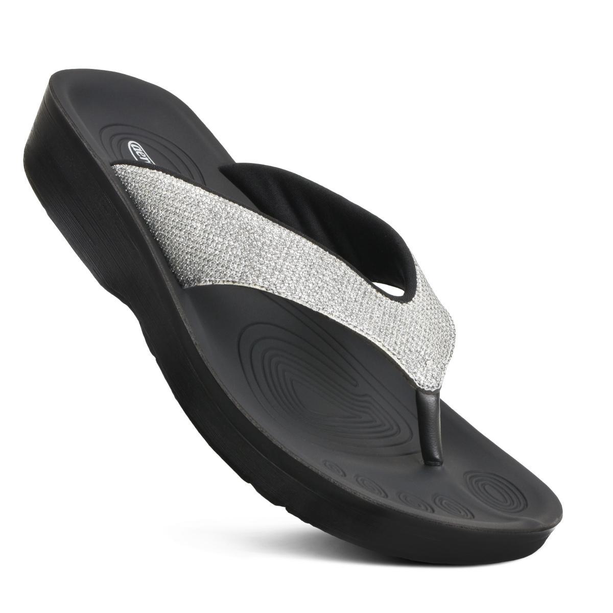 Womens Sandals Clarus Black Product Image