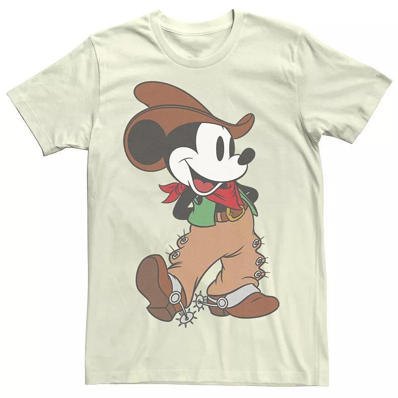 Mens Disney Mickey Mouse Cowboy Outfit Tee Product Image