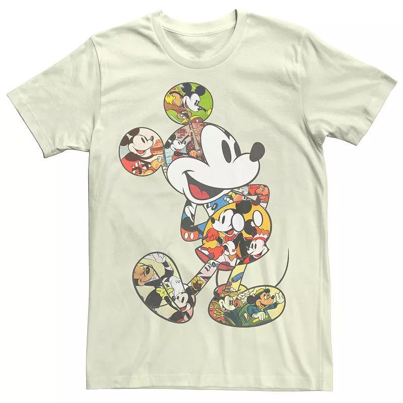 Disneys Mickey Mouse Cartoon Filled Mens Tee Product Image