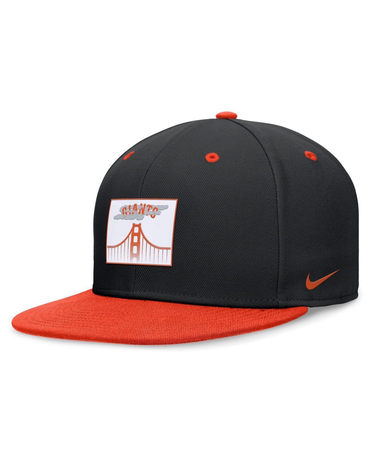 Mens Nike /Orange San Francisco Giants City Connect True Fitted Hat Product Image