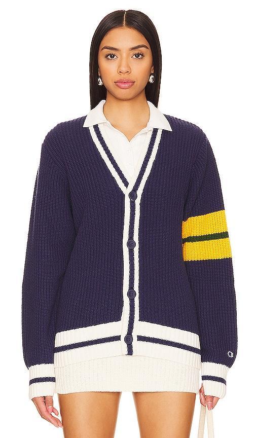 Champion X DANIELLE GUIZIO Cardigan in Navy. - size XS (also in L, M, S) Product Image