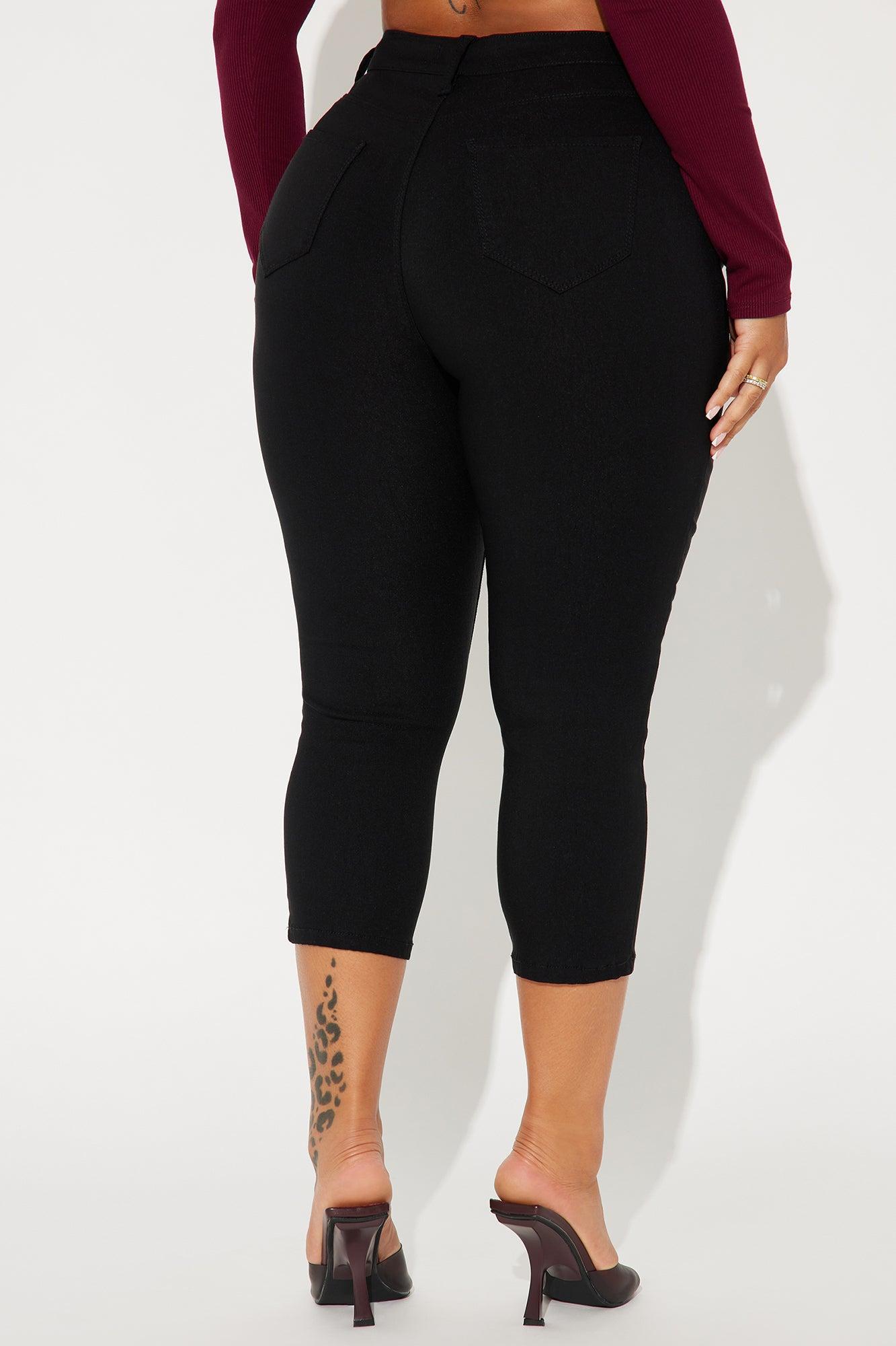 Hyperstretch Skinny Capri Pant - Black Product Image