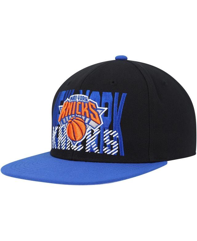 Mens Mitchell & Ness New York Knicks SOUL Cross Check Snapback Product Image