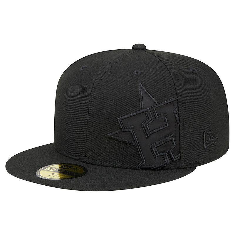 Mens New Era Houston Astros Satin Peek 59FIFTY Fitted Hat Product Image